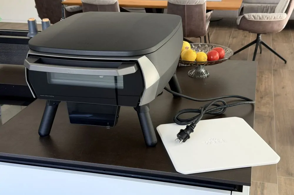 Der Witt eGNITE Elektro-Pizzaofen wird fertig montiert geliefert