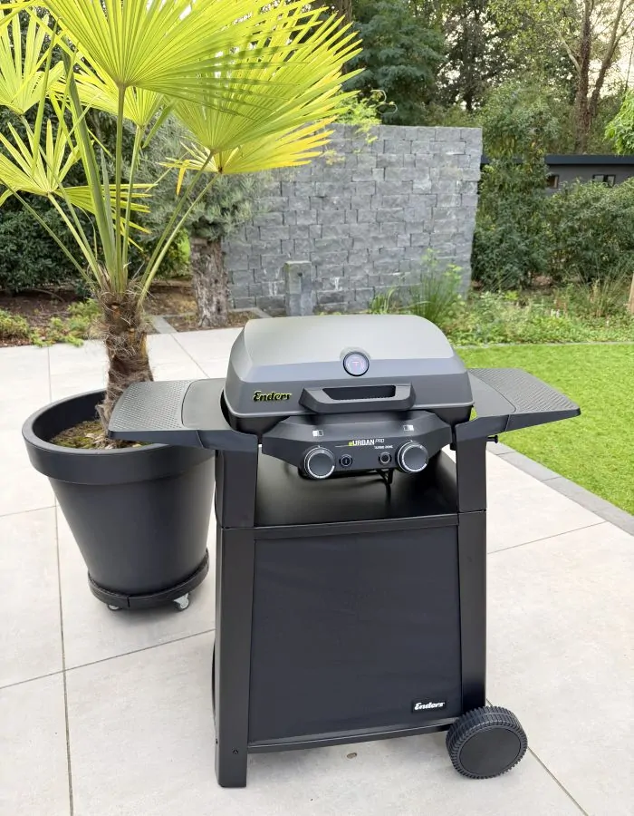 Der Enders eURBAN Pro 2 Turbo Elektrogrill mit Trolley